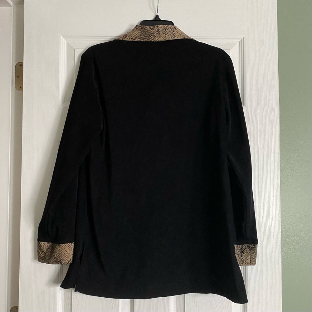 Vintage Black First Option Jacket/Shacket - Picture 3 of 11